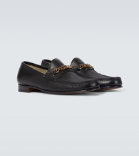 Tom Ford leather York Chain loafers