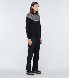 Moncler Genius 4 Moncler Hyke Pepper leather loafers