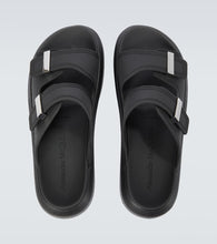Alexander McQueen Hybrid rubber slides