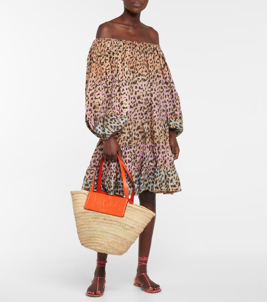 Christian Louboutin Loubishore woven tote