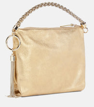 Jimmy Choo Callie embellished leather clutch