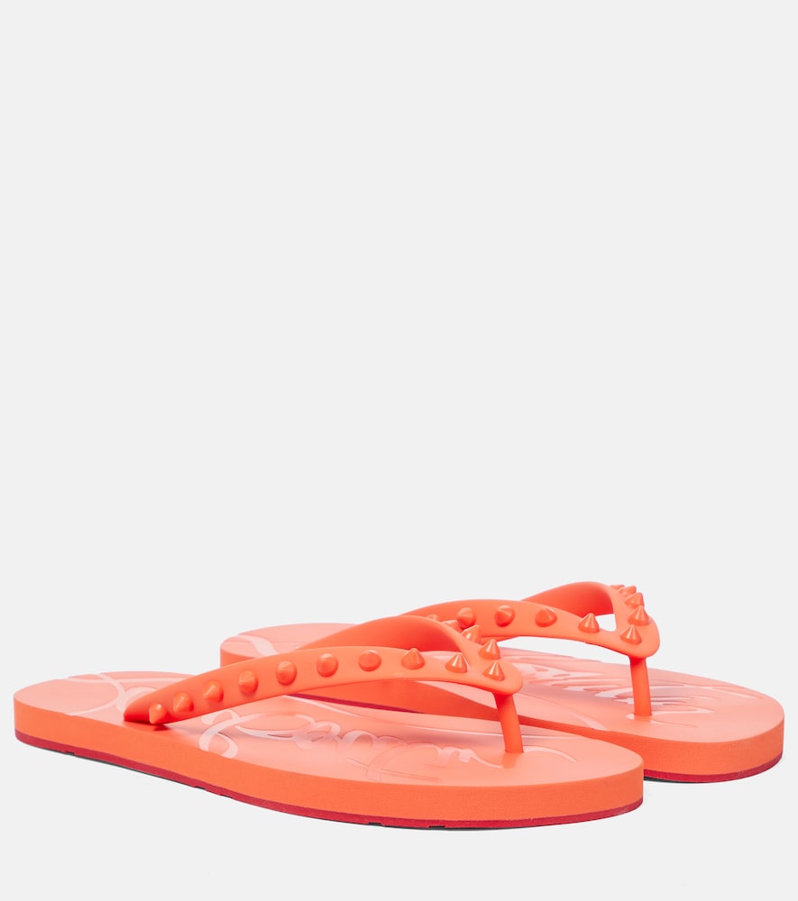 Christian Louboutin Loubi Flip thong sandals - Christian Louboutin Loubi 人字拖凉鞋