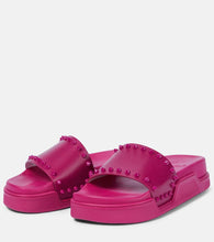 Christian Louboutin Pool Stud embellished slides