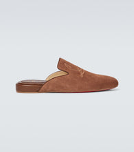 Christian Louboutin Navy Coolito Flat mules - Christian Louboutin 海军蓝 Coolito 平底穆勒鞋