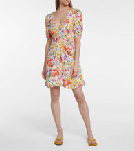 Velvet Melinda floral minidress