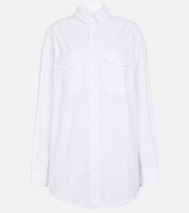Wardrobe.NYC Cotton poplin shirt dress