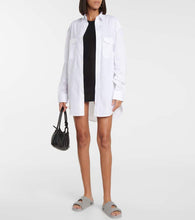 Wardrobe.NYC Cotton poplin shirt dress