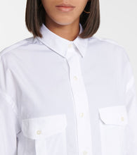 Wardrobe.NYC Cotton poplin shirt dress