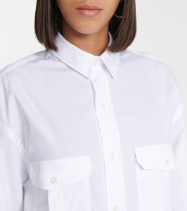 Wardrobe.NYC Cotton poplin shirt dress
