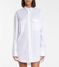 Wardrobe.NYC Cotton poplin shirt dress