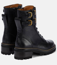 See By Chloe Mallory leather ankle boots