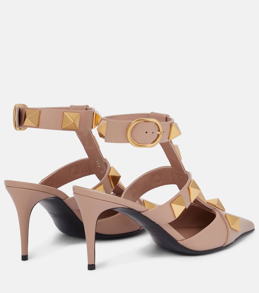 Valentino Garavani Roman Stud leather mules