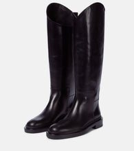 Jil Sander Leather riding boots