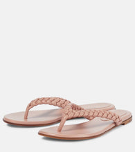 Gianvito Rossi Tropea leather thong sandals