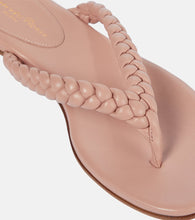 Gianvito Rossi Tropea leather thong sandals