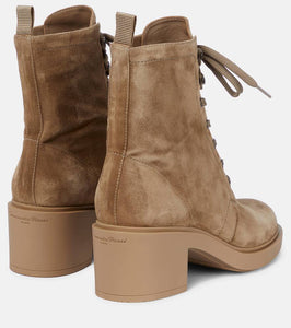 Gianvito Rossi Foster suede ankle boots