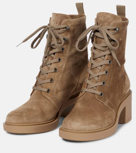 Gianvito Rossi Foster suede ankle boots