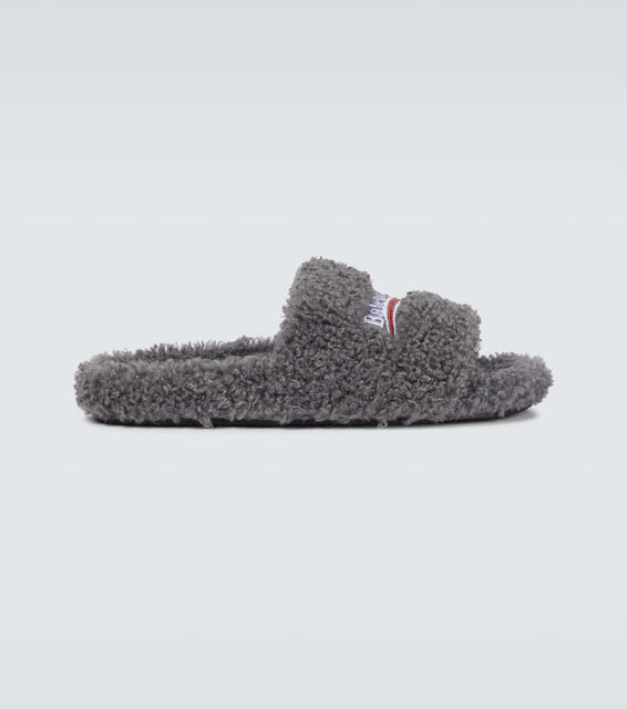 Balenciaga Political Campaign Furry slides