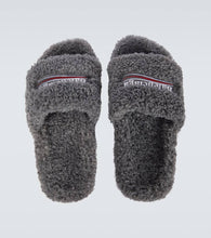 Balenciaga Political Campaign Furry slides