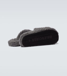 Balenciaga Political Campaign Furry slides