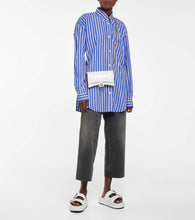Balenciaga Hourglass leather wallet on chain