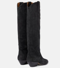Isabel Marant Denvee suede knee-high boots