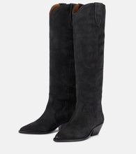 Isabel Marant Denvee suede knee-high boots