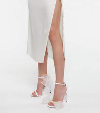 Jimmy Choo Aveline 100 bow-trimmed sandals
