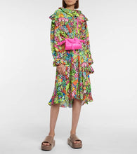 Balenciaga Rise leather platform slides