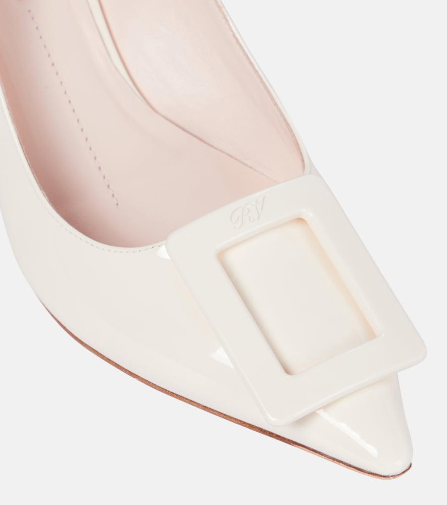 Roger Vivier Virgule slingback leather pumps