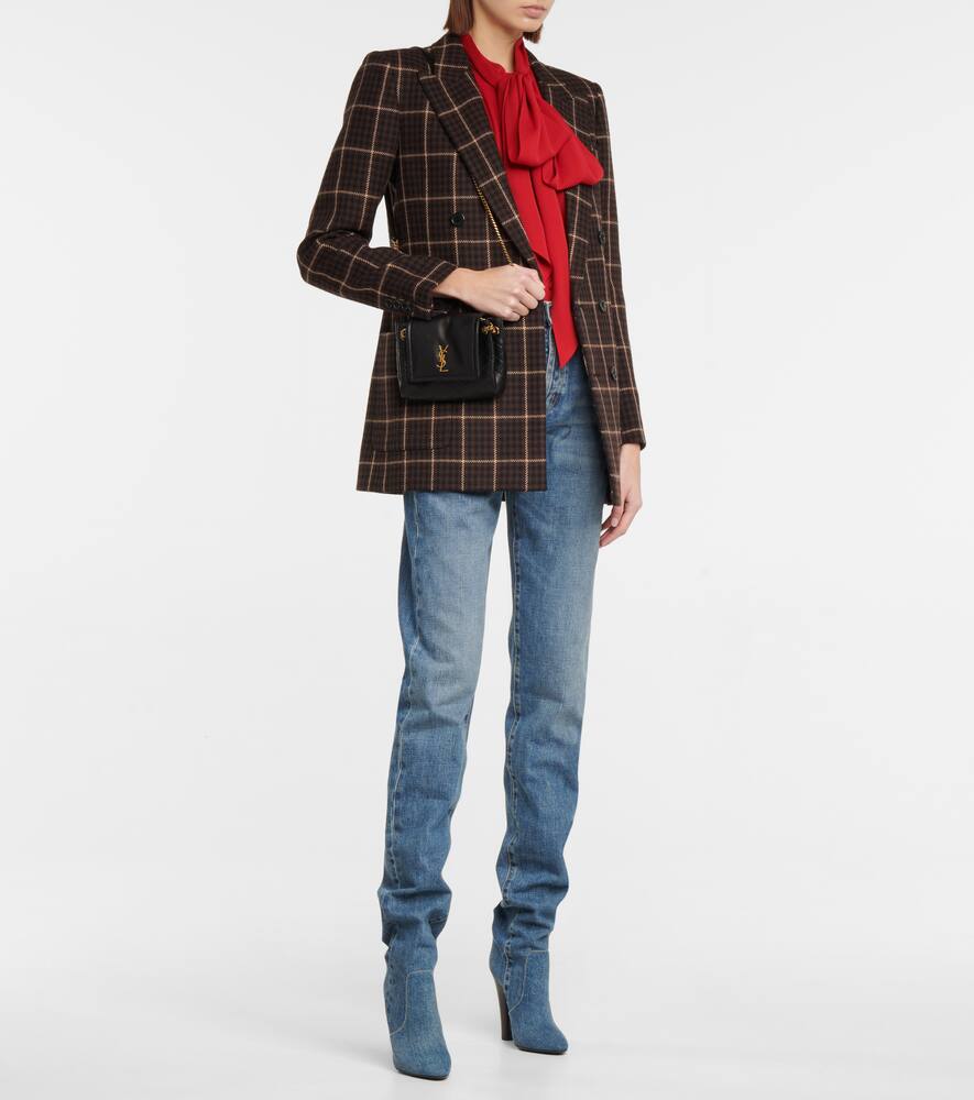 Saint Laurent Nolita Mini leather shoulder bag