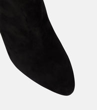 Christian Louboutin Eleonor 85 suede ankle boots