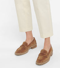 Jimmy Choo Deanna suede loafers