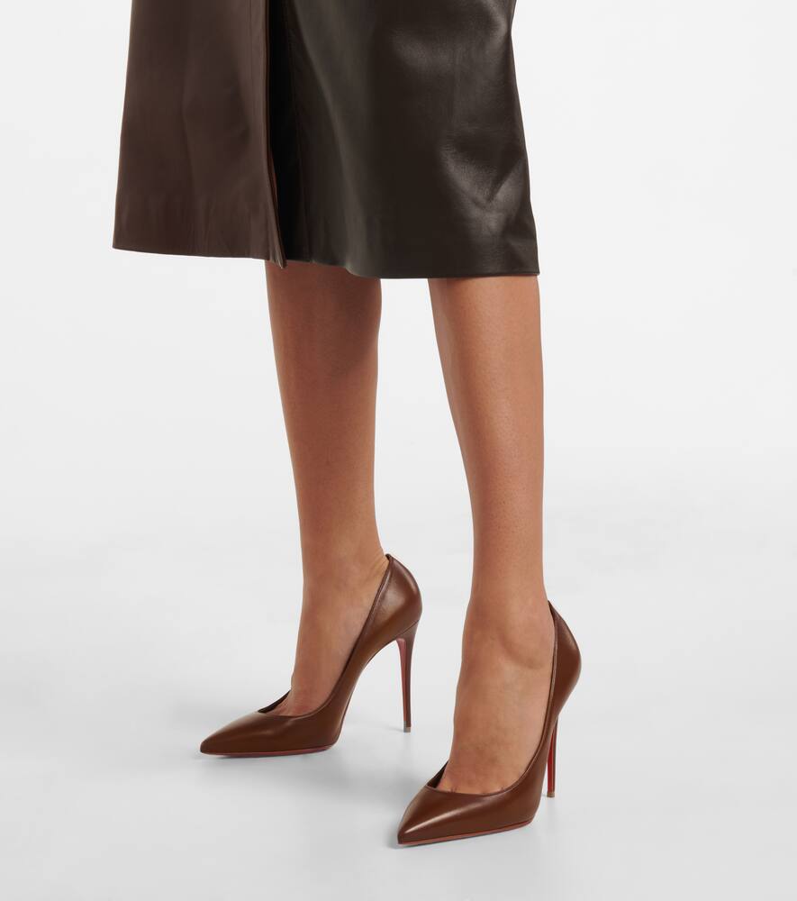 Christian Louboutin Kate 100 leather pumps