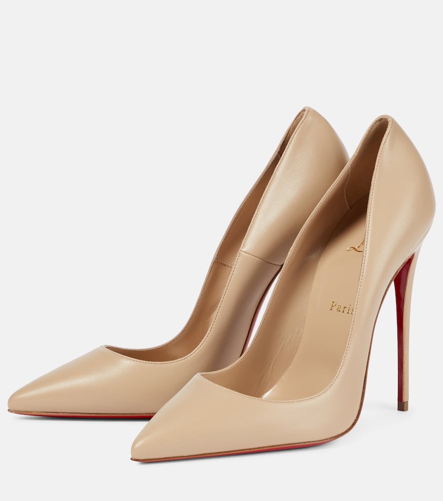 Christian Louboutin So Kate 120 leather pumps