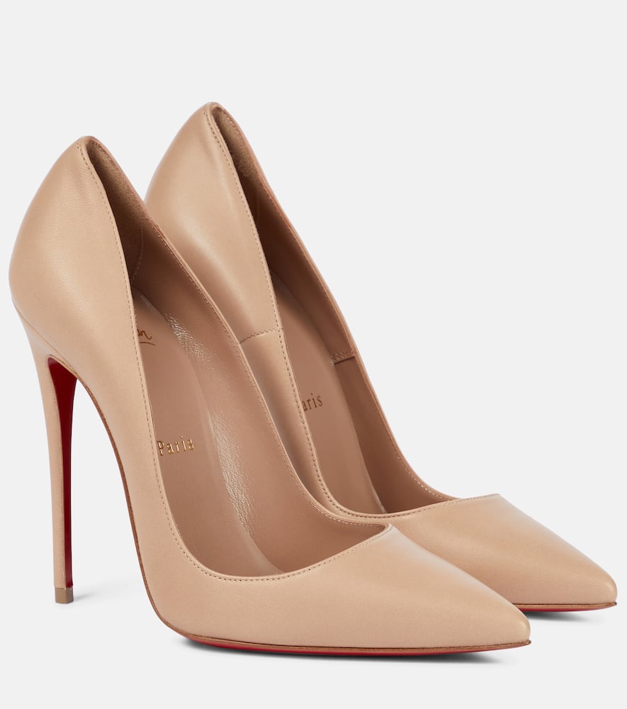 Christian Louboutin So Kate 120 leather pumps