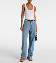 Gucci GG Canvas leather-trimmed sneakers