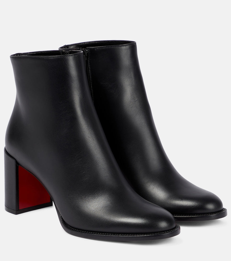 Christian Louboutin Adoxa 70 leather ankle boots - Christian Louboutin Adoxa 70 皮革踝靴