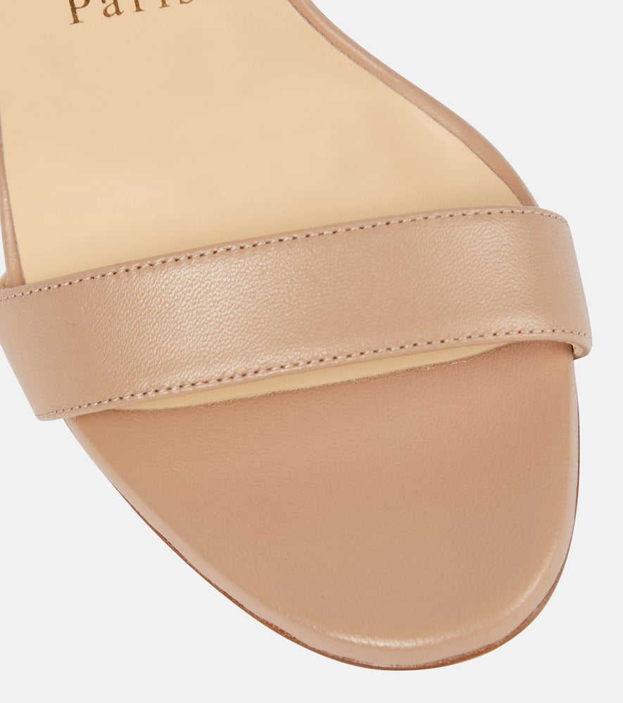 Christian Louboutin Loubigirl 100 leather sandals