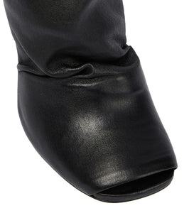Rick Owens Cantilever leather over-the-knee boots
