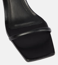 Rick Owens Leather wedge sandals