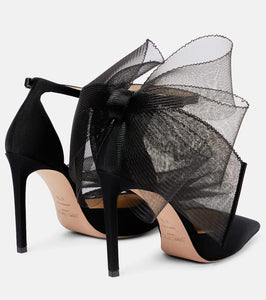 Jimmy Choo Averly 100 bow-trimmed pumps