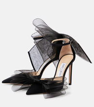 Jimmy Choo Averly 100 bow-trimmed pumps