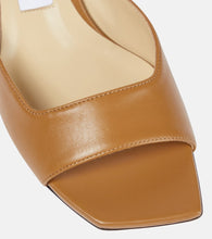 Jimmy Choo Zania 65 leather sandals