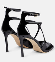 Jimmy Choo Azia 95 patent leather sandals