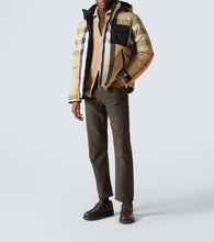 Burberry Burberry Check reversible down jacket