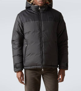 Burberry Burberry Check reversible down jacket