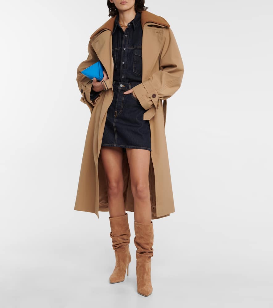 Paris Texas Slouchy suede boots