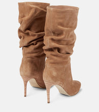 Paris Texas Slouchy suede boots