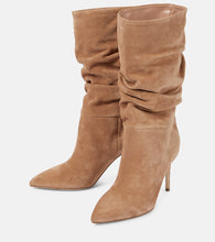 Paris Texas Slouchy suede boots